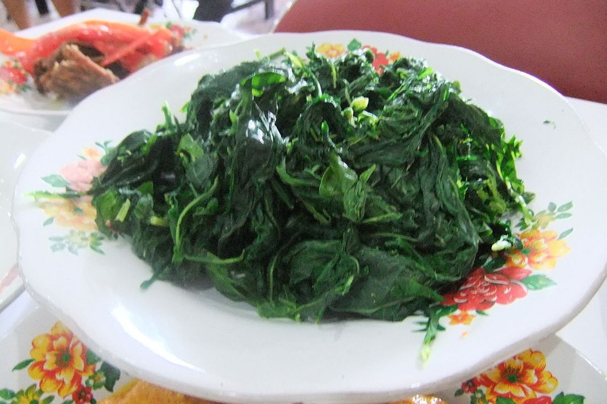Sayur Singkong Rebus